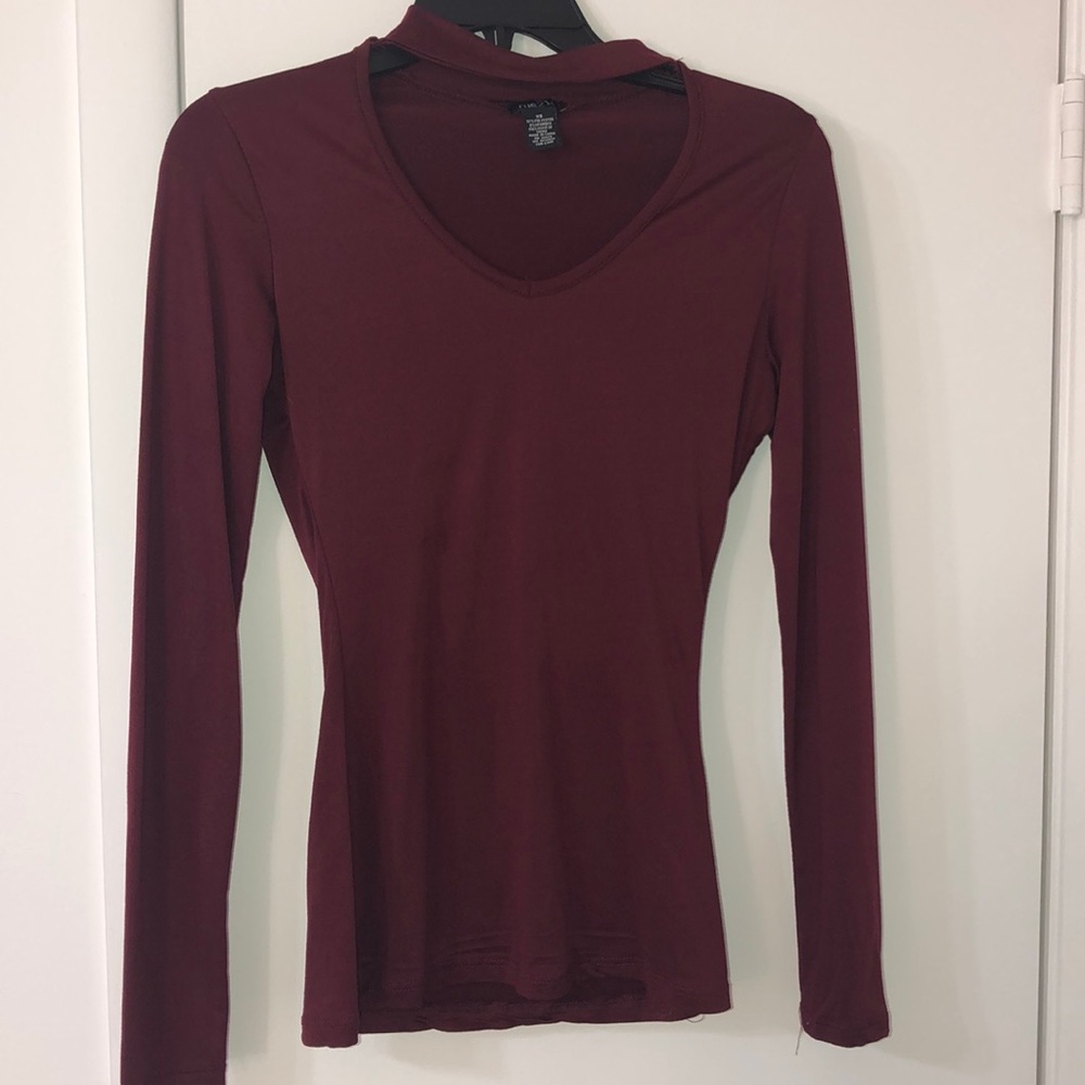 Maroon Long sleeve